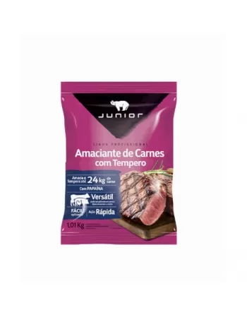 AMACIANTE CARNE 1,01KG JUNIOR CX/10 PCT