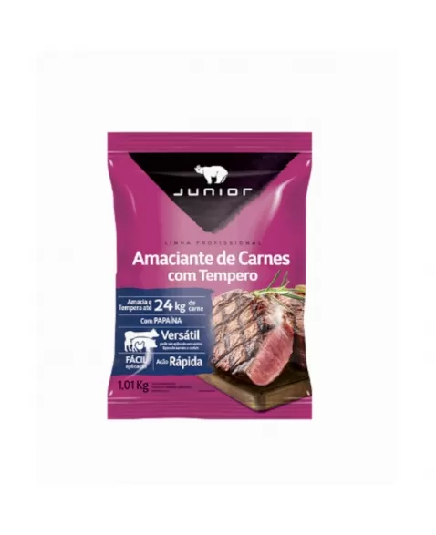 AMACIANTE CARNE 1,01KG JUNIOR CX/10 PCT