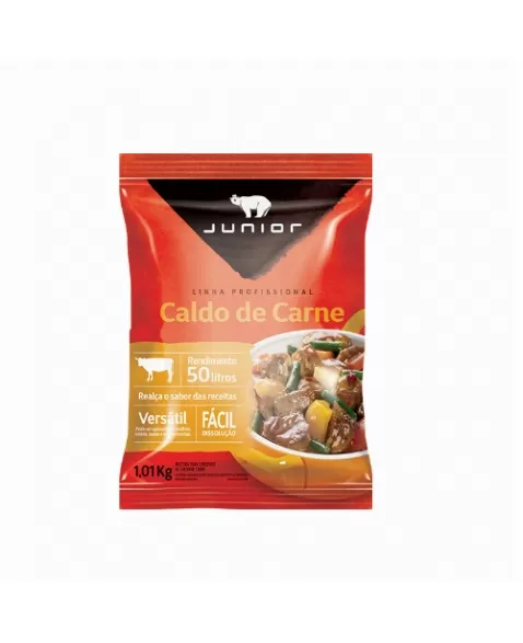 CALDO CARNE 1,01KG JUNIOR CX/10 PCT