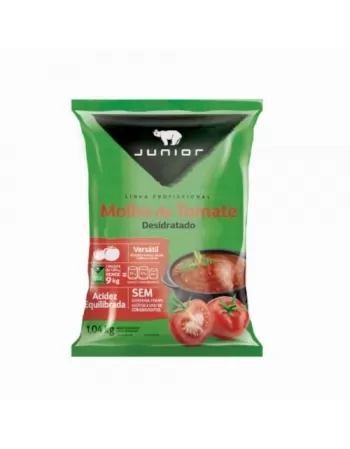 MOLHO TOMATE DESIDRATADO 1,04KG JUNIOR CX/10 PCT