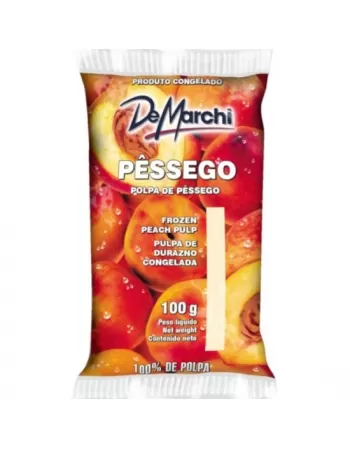 POLPA PESSEGO 100 G DM 01 KG CX/06