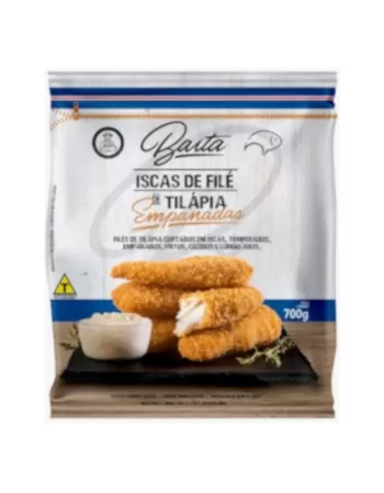 ISCAS TILAPIA EMPANADO BAITA 700G CX/14