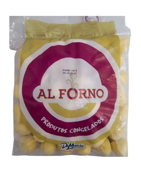 MINI BOLINHA DE QUEIJO 01 KG AL FORNO CX/06