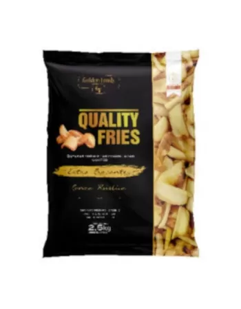 BATATA PALITO 7 MM COATED 2,5 KG QUALITY FRIES CX/05