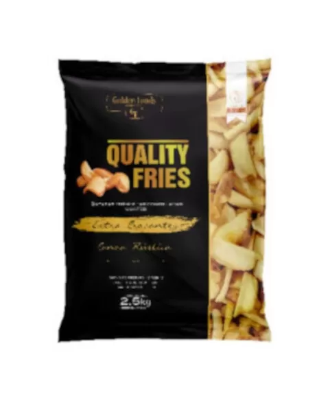 BATATA PALITO 7 MM COATED 2,5 KG QUALITY FRIES CX/05