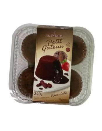 PETIT GATEAU 80G AL FORNO PC/04 UN CX/10 PCT