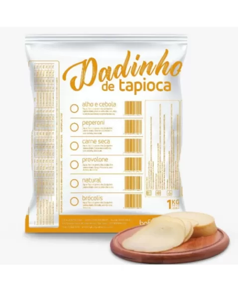 DADINHO TAPIOCA PROVOLONE 1KG ALFORNO CX/10 PCT