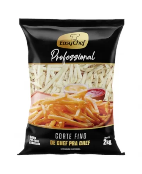 BATATA PALITO CORTE FINO 7MM 2KG EASYCHEF