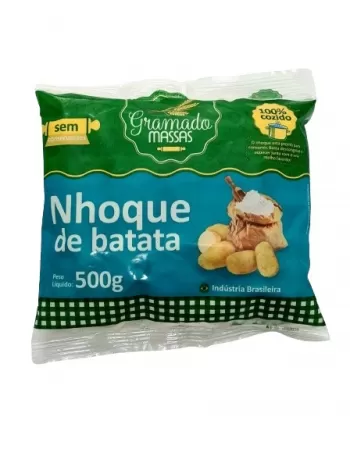 NHOQUE BATATA GRAMADO 500 G CX/40