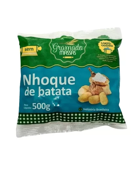 NHOQUE BATATA GRAMADO 500 G CX/40