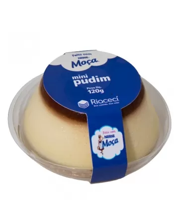 MINI PUDIM MOÇA TRAD 120 G RIACECI CX/12