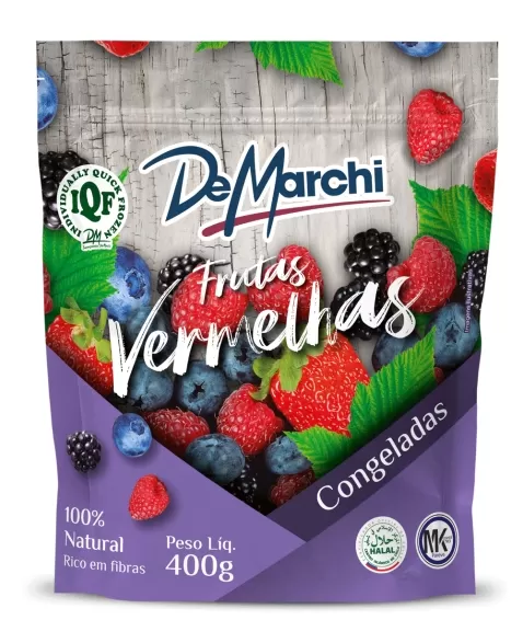 MIX DE FRUTAS VERMELHAS 400 G DE MARCHI CX/24