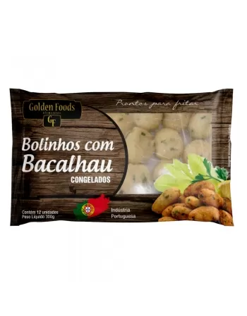 BOLINHO BACALHAU 300 GR CX/11