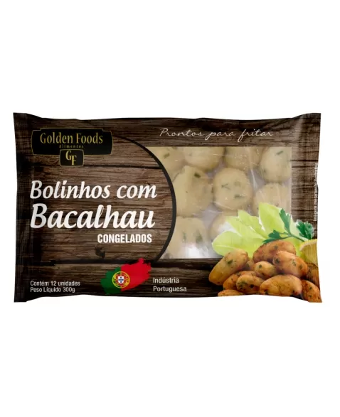 BOLINHO BACALHAU 300 GR CX/11