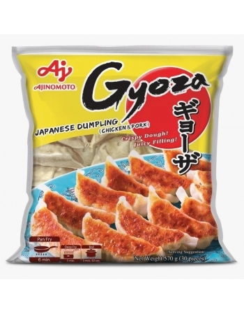 GUIOZA CARNE FRANGO E SUINA 570G AJINOMOTO CX/10 PCT