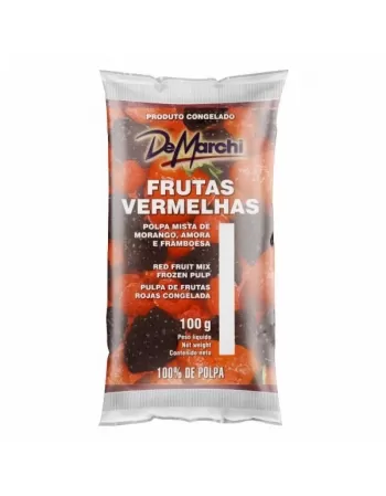 POLPA FRUTAS VERMELHAS 100 G DM 01 KG CX/06