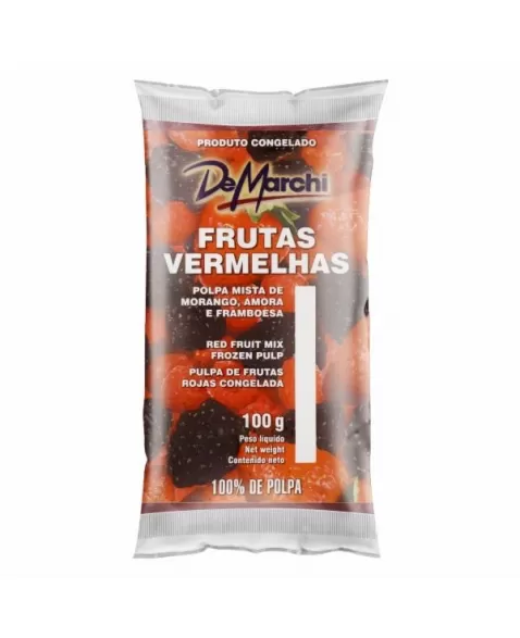 POLPA FRUTAS VERMELHAS 100 G DM 01 KG CX/06