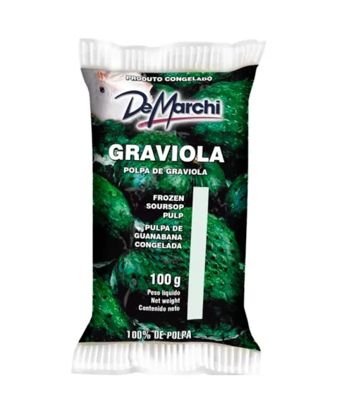 POLPA GRAVIOLA 100 G DM 01 KG CX/06