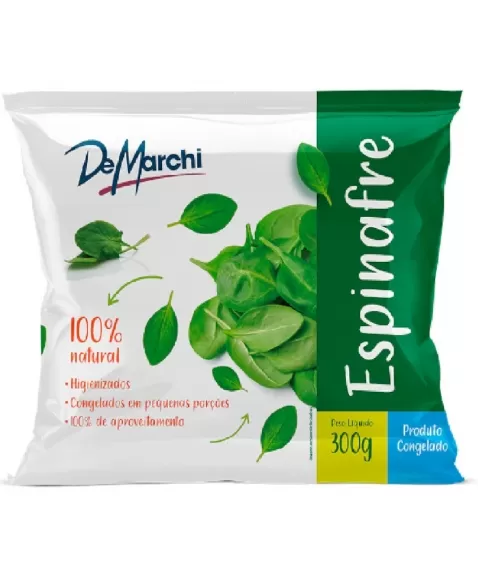 ESPINAFRE FOLHAS DE MARCHI 300 G CX/20