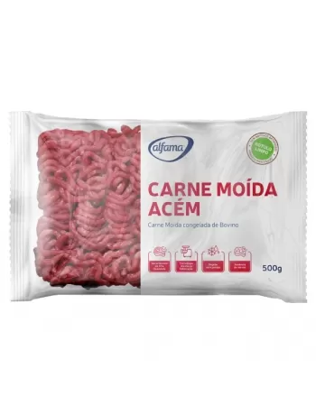 CARNE BOVINA MOIDA ACEM ALFAMA 500 G CX/12