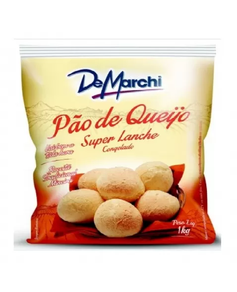 PAO QUEIJO DE MARCHI 80G 01KG CX/10