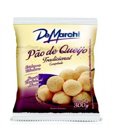 PAO QUEIJO DE MARCHI 25G 300G CX/40