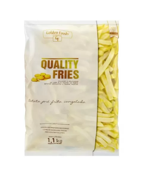 BATATA PALITO QUALITY FRIES 1,1 KG CX/09