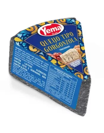 QUEIJO GORGONZOLA FRACAO 170G YEMA CX/64 UN