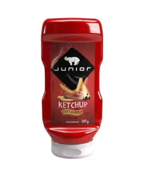 KETCHUP DEFUMADO FRASCO 380G JUNIOR CX/12 UN