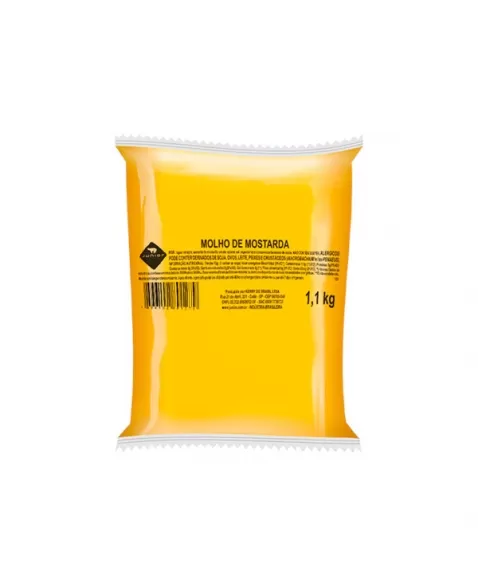 MOSTARDA POUCH 1,1KG JUNIOR CX/5 PCT