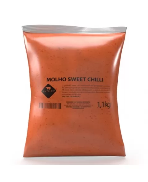 MOLHO SWEET CHILI POUCH 1,1KG JUNIOR CX/5 PCT