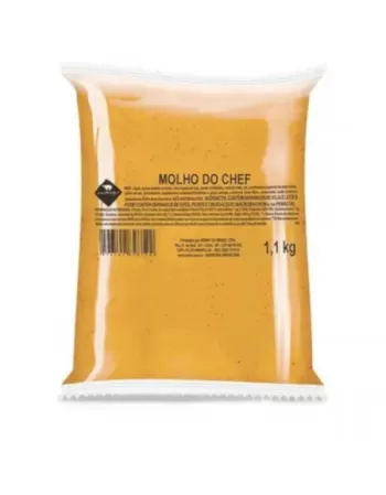 MOLHO DO CHEF POUCH 1,1KG JUNIOR CX/5 PCT