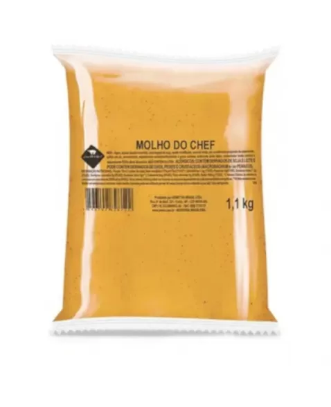 MOLHO DO CHEF POUCH 1,1KG JUNIOR CX/5 PCT